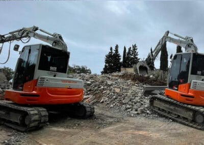 Démolition et nettoyage