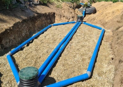 Fosse septique et drainage