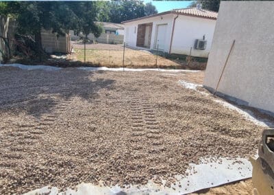 Création cour et allée