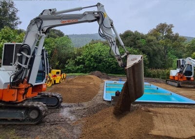 Préparation pose gazon synthétique