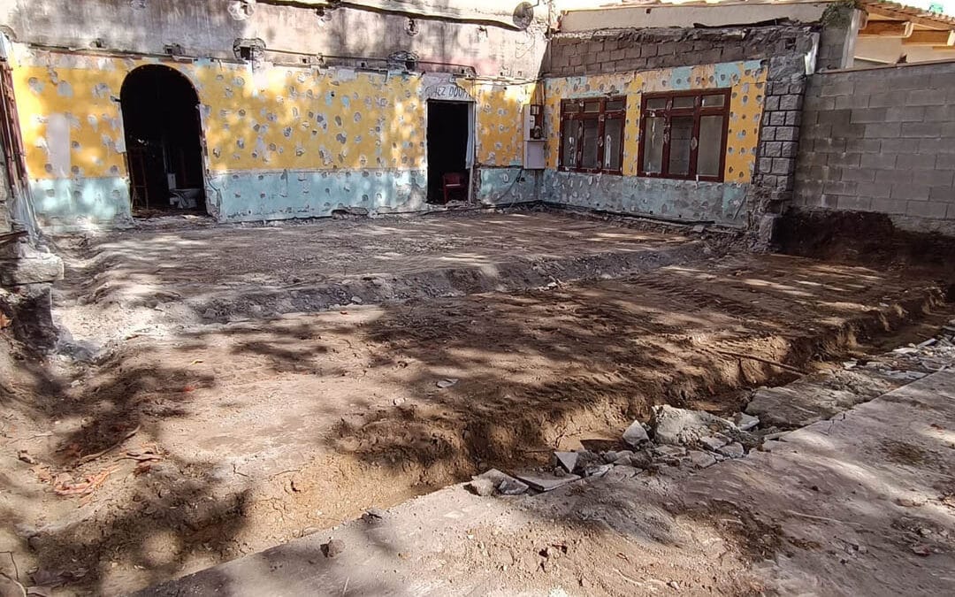 Démolition d&rsquo;une terrasse