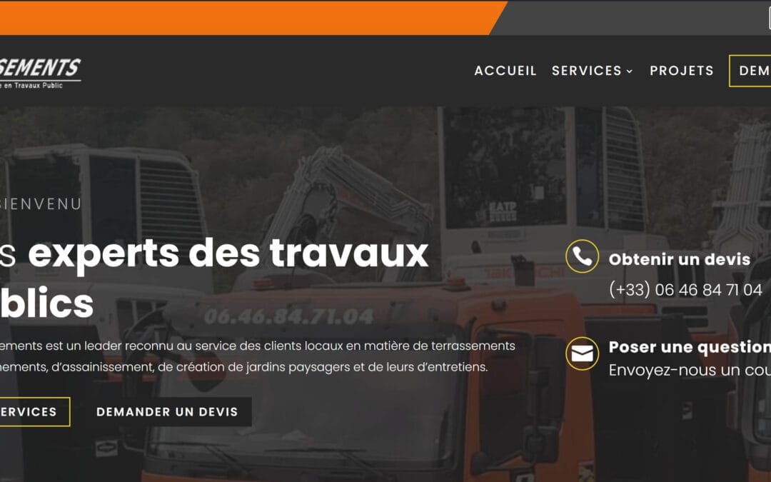 Mise à jour du site